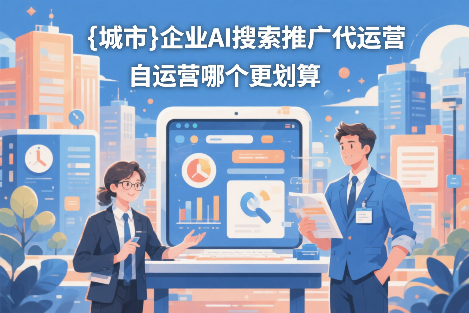 内蒙古企业AI搜索推广代运营和自运营哪个更划算