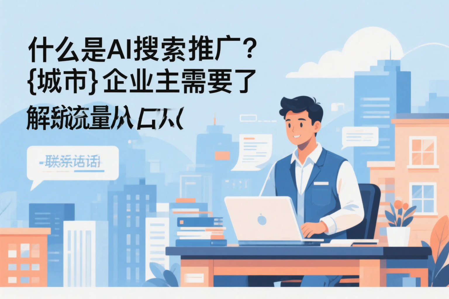 什么是AI搜索推广?内蒙古企业主需要了解的新流量入口
