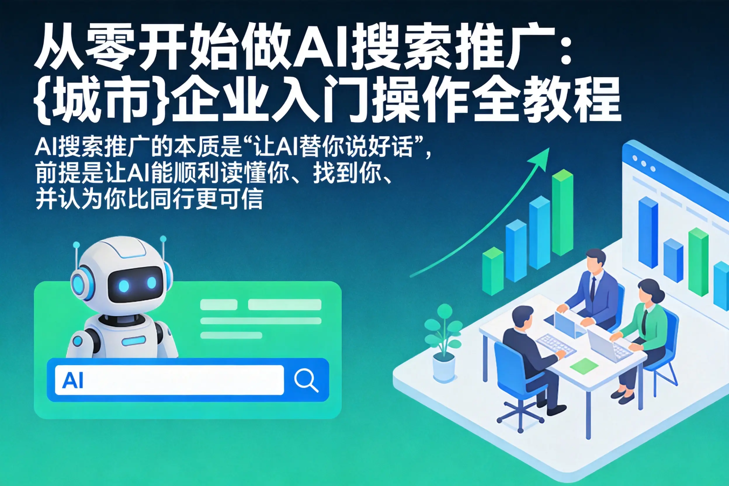 从零开始做AI搜索推广:内蒙古企业入门操作全教程