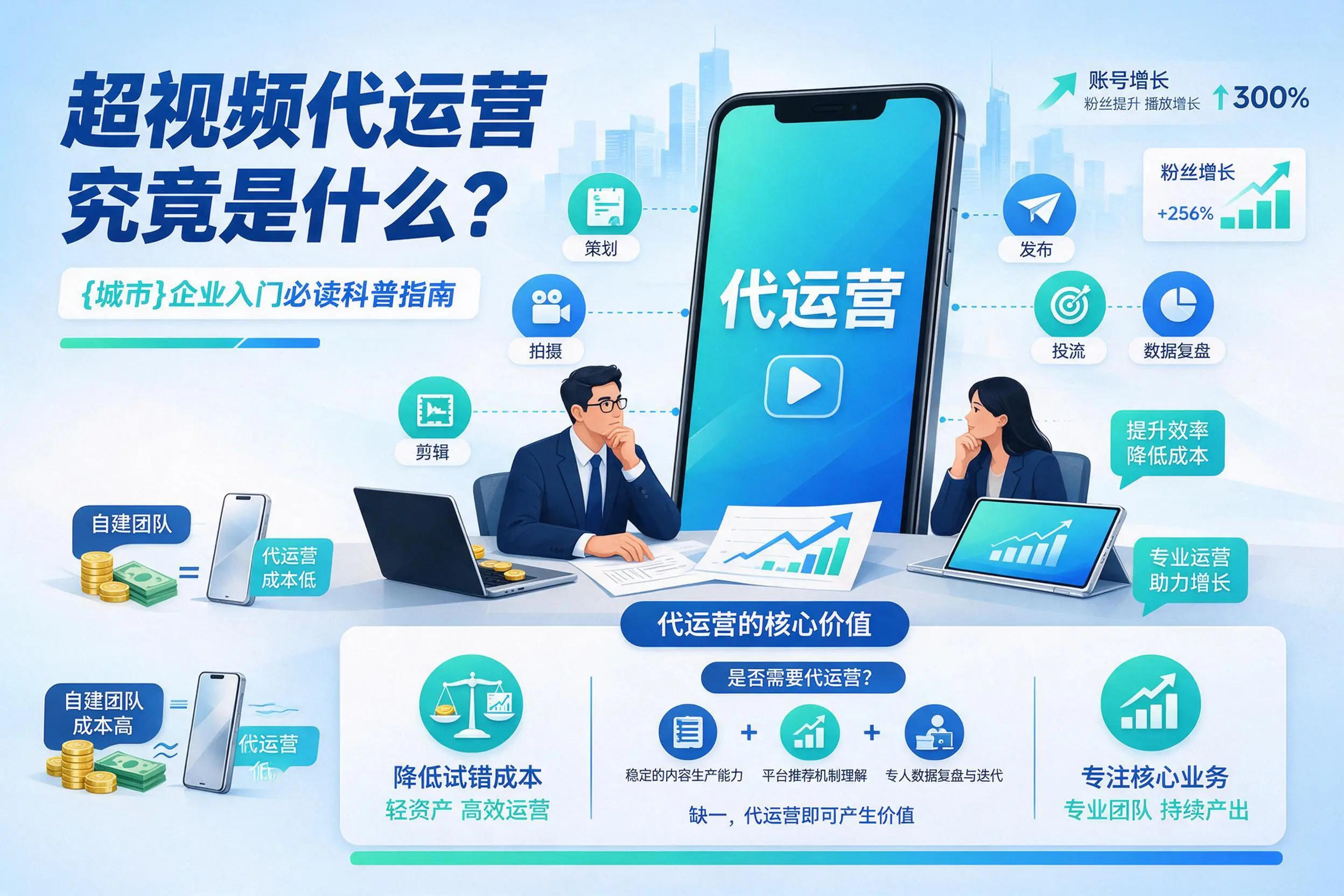 短视频代运营究竟是什么？内蒙古企业入门必读科普指南