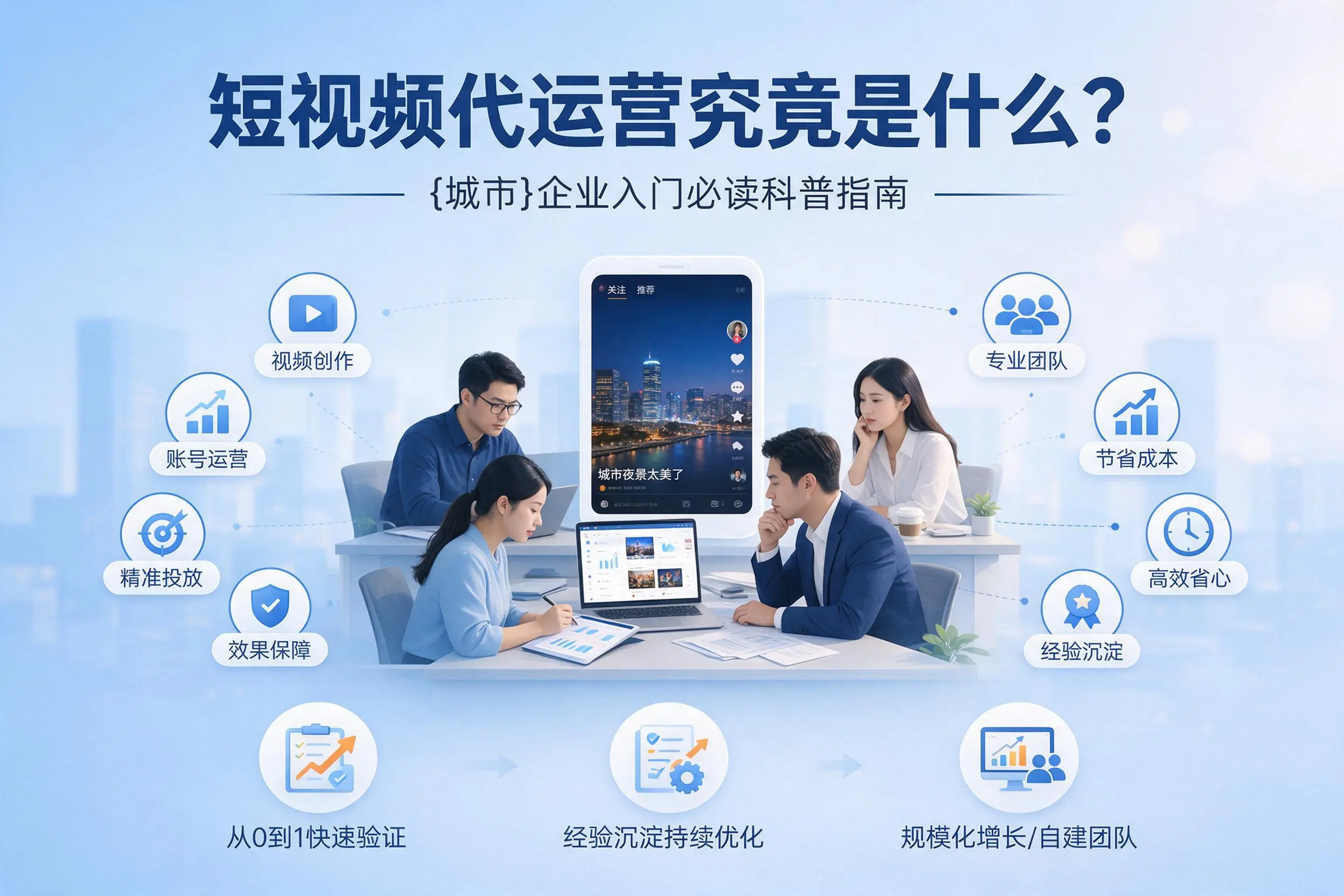短视频代运营究竟是什么?内蒙古企业入门必读科普指南