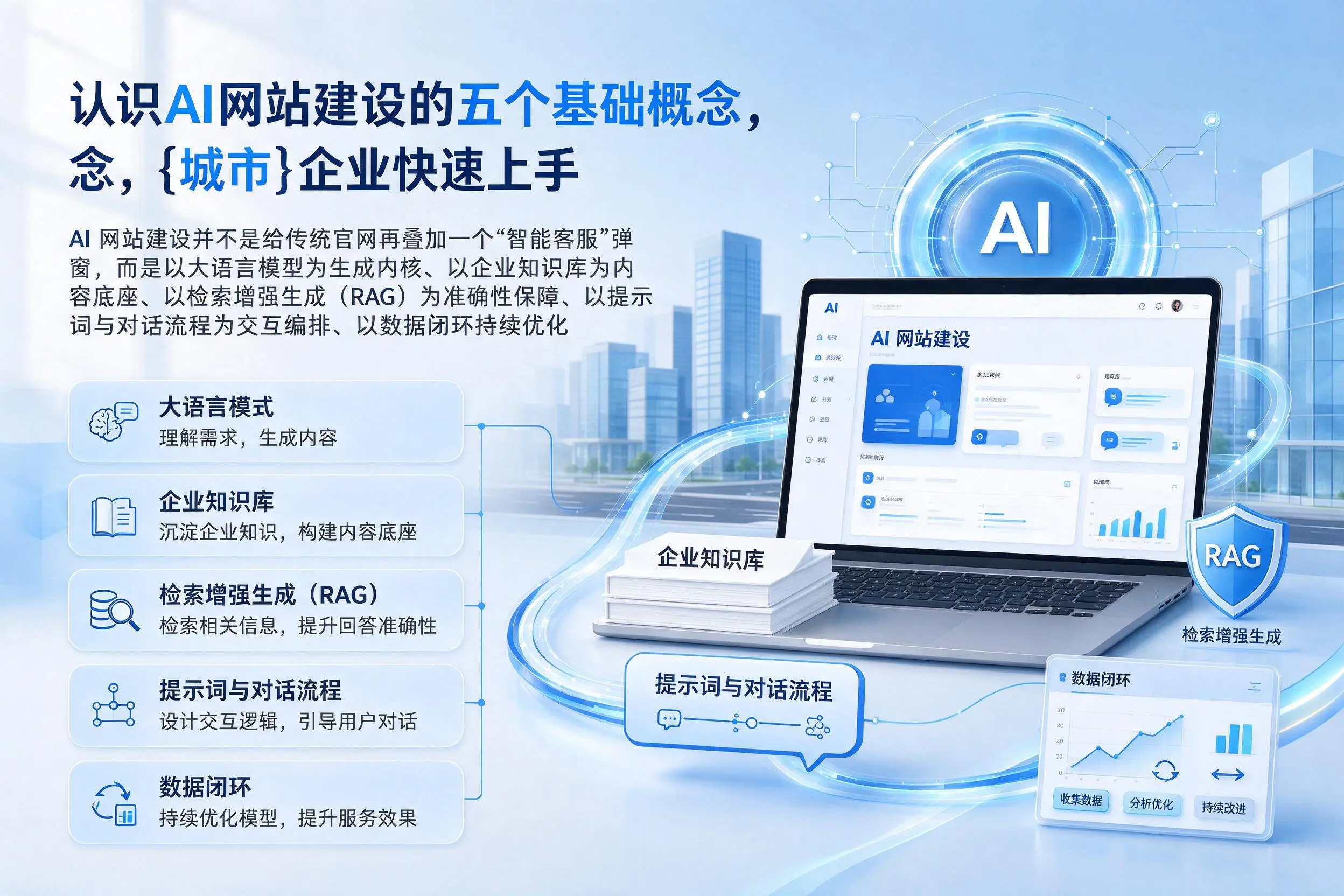 认识AI网站建设的五个基础概念,内蒙古企业快速上手