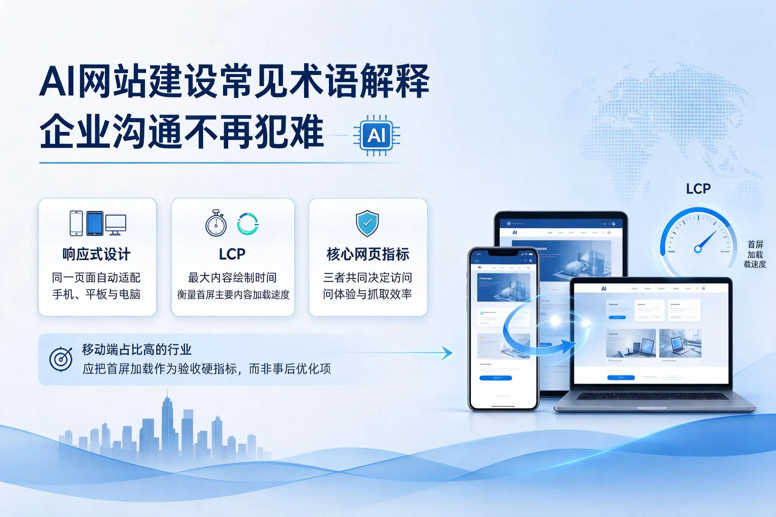 AI网站建设常见术语解释，内蒙古企业沟通不再犯难