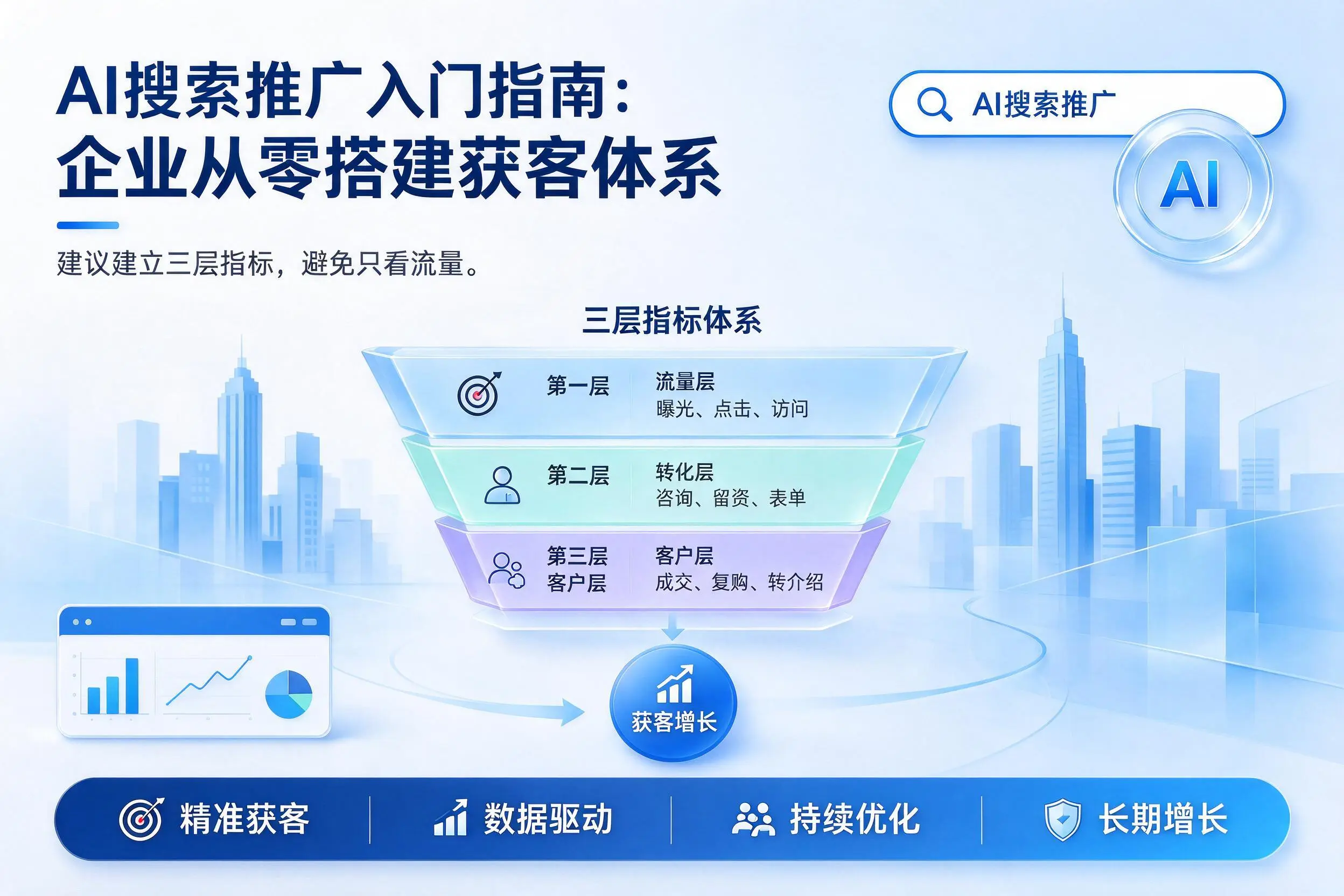 AI搜索推广入门指南:内蒙古企业从零搭建获客体系